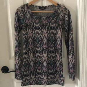 About A Girl - long sleeve fitted shirt sz small